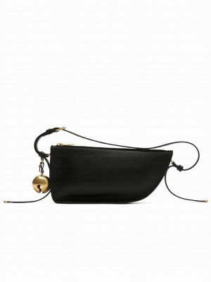 Burberry Small Shield Sling Bag Black