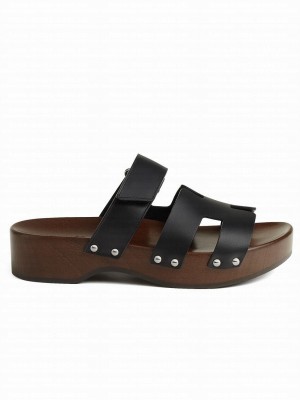 Hermes Women's Kos Clog Black