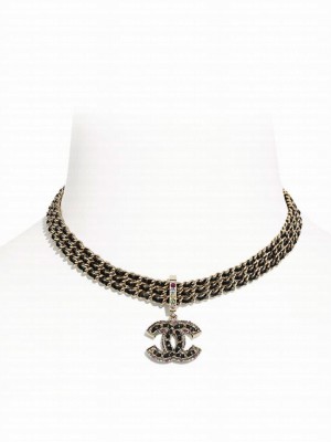Chanel Choker AB5951 Black