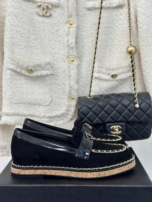 Chanel Loafers With Chain 2024 01