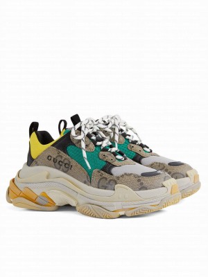Gucci Unisex The Hacker Project Triple S sneaker 677193 Green