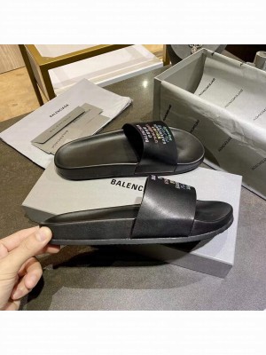 Balenciaga Unisex Pool Slide Sandal 2021 Collection 025