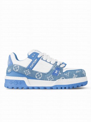 Louis Vuitton Unisex LV Trainer Maxi Sneaker 1ACWHU Blue