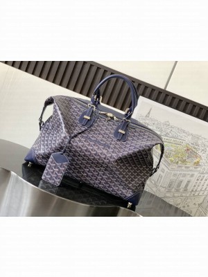 Goyard Bowling 45 bag Navy Blue