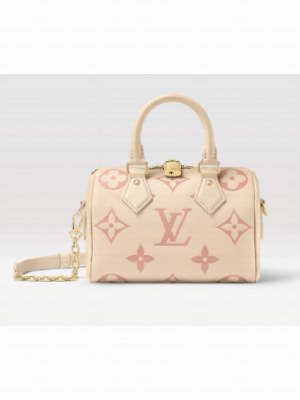 Louis Vuitton Speedy Bandouliere 20 M46397 Rose Trianon Pink