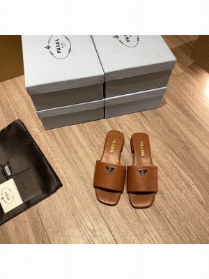 Prada Flat slides sandals 2022 Collection 011