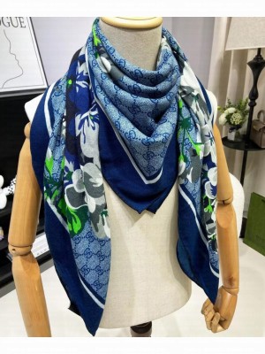 Gucci Women's GG Flora Print Scarf