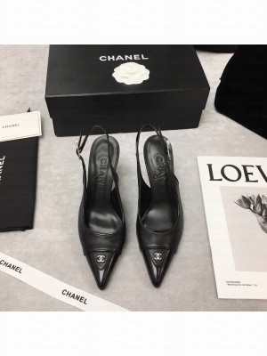 Chanel Slingbacks 70mm Lambskin pointed Pump 2021 Collection