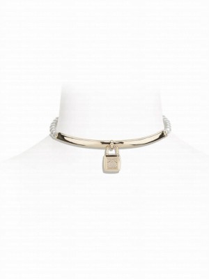 Chanel Women's Choker ABA471 Golden
