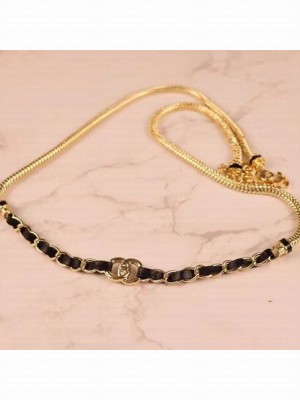 Chanel Chain Belt AB6145 Black/Gold  2021 Collection