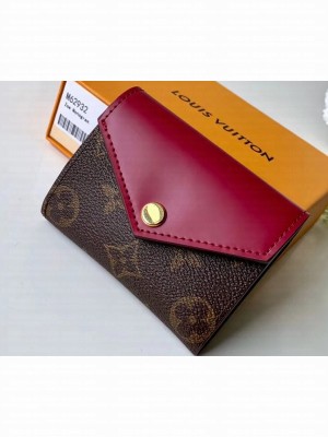 Louis Vuitton Monogram Canvas Zoé Wallet M62932 Fuchsia 2019