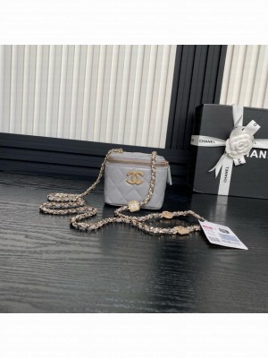 Chanel CLUTCH WITH CHAIN AP4302 gray