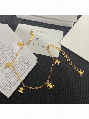 Celine Gold Chain Belt 014