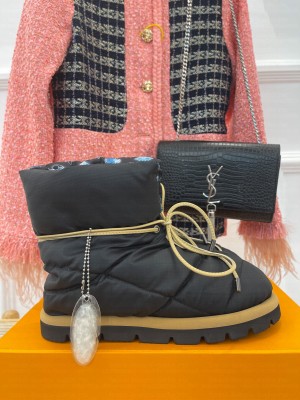 Louis Vuitton Pillow comfort ankle boot black
