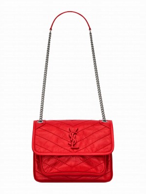 Saint Laurent Baby Niki Chain Bag 5330370 Red
