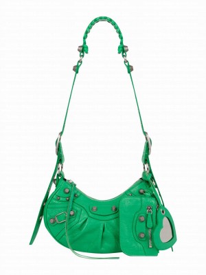 Balenciaga Le Cagole XS Shoulder Bag Green