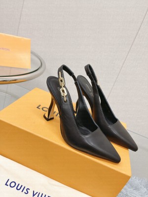Louis Vuitton Women's 9.5cm Sparkle Slingback Pump 08