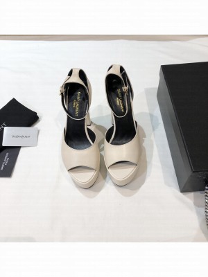 Saint Laurent 4cm Platform Heel 13.5cm High Heel Sandals 2022 Collection 05