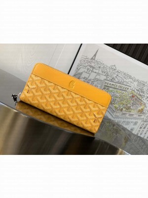 Goyard Matignon GM Wallet Yellow