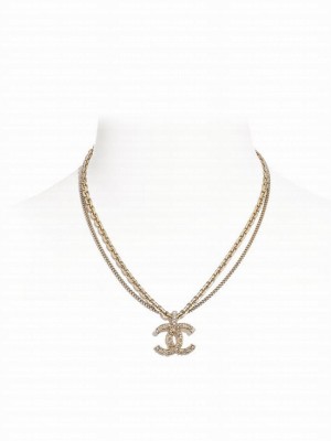 Chanel Necklace AB6095 Golden