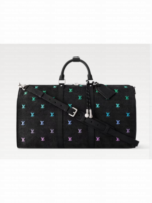 Louis Vuitton Keepall Bandouliere 50 M13966 black
