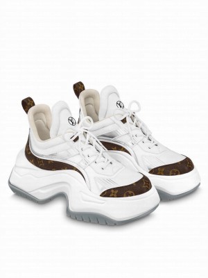 Louis Vuitton Women's LV Archlight 2.0 Platform Sneaker Cream