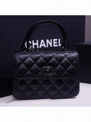 CHANEL small Flap Bag With Top Handle 92236-5