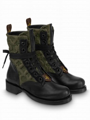 Louis Vuitton Women's Metropolis Flat Boots 1A952L Green