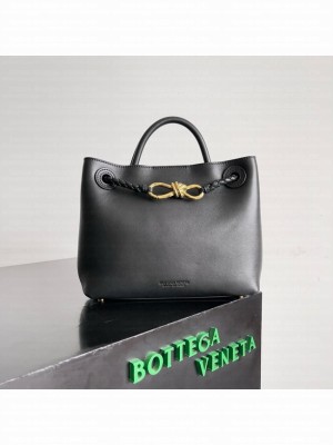 Bottega Veneta Small Andiamo Silky calfskin 766014 black