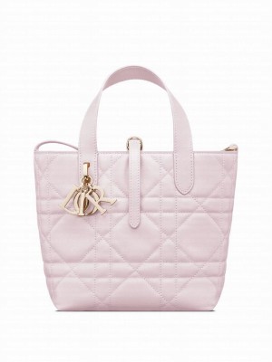 Christian Dior Small Dior Toujours Vertical Tote Bag Pink