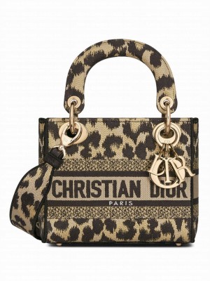 Christian Dior Mini Lady D-Lite Bag Apricot