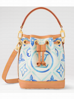 Louis Vuitton NEW Nano Noe M83620 Lagoon Blue