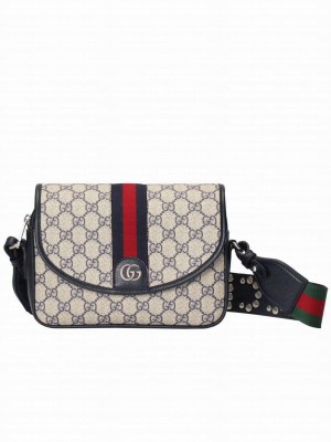 Gucci Ophidia Mini GG Shoulder Bag 722117 Blue