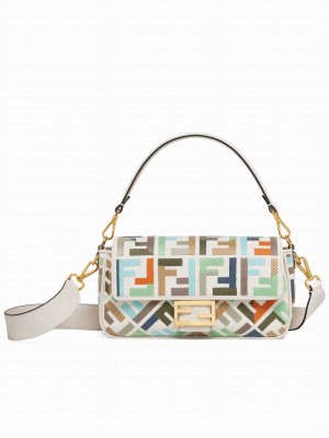 Fendi Baguette 8BR600 Cream