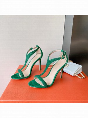 GIANVITO ROSSI EIKO STILETTO 105 MM NAPPA LEATHER SANDALS 2022 COLLECTION 010