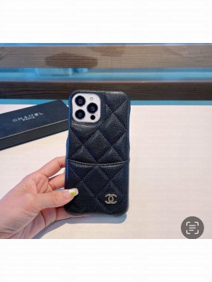 Chanel iPhone Case 869389 Black