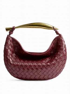 Bottega Veneta Sardine Top Handle Bag 716082 Mauve