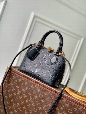 Louis Vuitton Monogram Empreinte Alma M26049 black