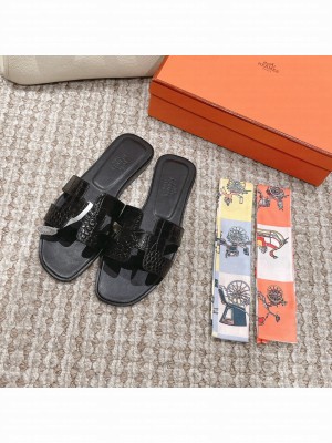 Hermes Oran Flat Slide Sandals 2023 Collection 048