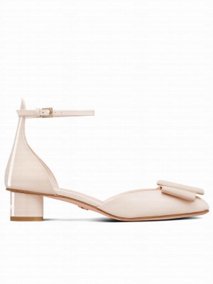 Christian Dior Women's Dior Idylle Ballet Pump Apricot