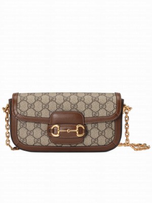 Gucci Horsebit 1955 Shoulder Bag 735178 Coffee