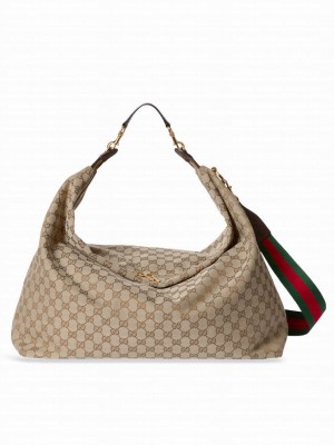 Gucci Brera Large Crossbody Bag 864485 Apricot