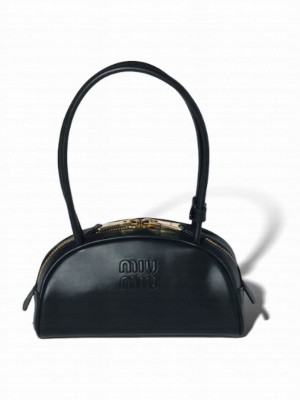 Miu Miu Beau Leather Bag 5BB192 Black