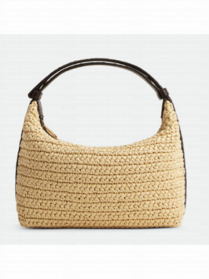 Bottega Veneta Mini Wallace 786975 Natural&fondant