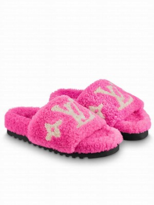 Louis Vuitton Women's Paseo Flat Comfort Mule Peachblow