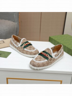 GUCCI GG multicolor Loafer Brown 2021 Collection