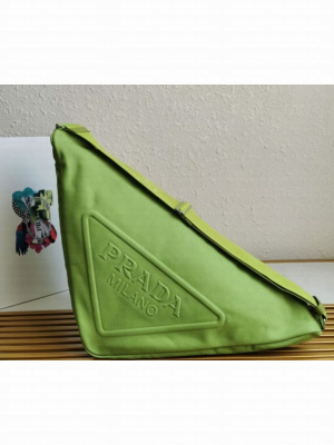 Prada Re-Nylon large shoulder bag 2EV077 green