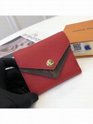 Louis Vuitton Double V Compact Wallet M64419 Red  Collection