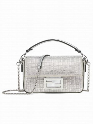Fendi Baguette Mini 8BS017 Silver