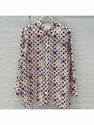 Louis Vuitton Silk Shirt LV121721 2024